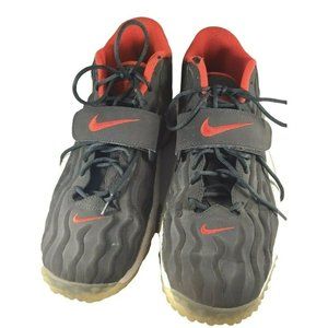 Nike Zoom Air Mens 13 Red Grey 2012 Basketball Shoes 554989 Sneakers